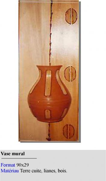 Vase mural 02