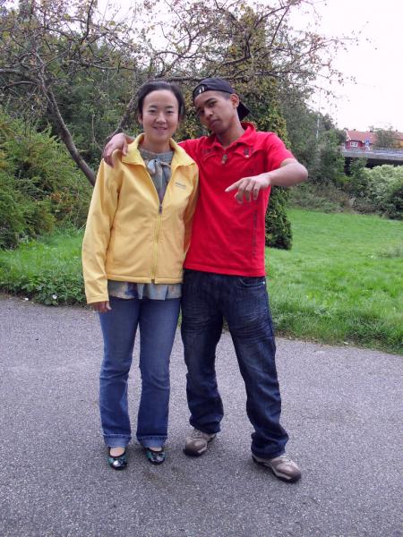 she is from chine