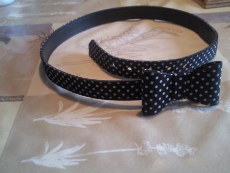 ceinture noir et blanche 
