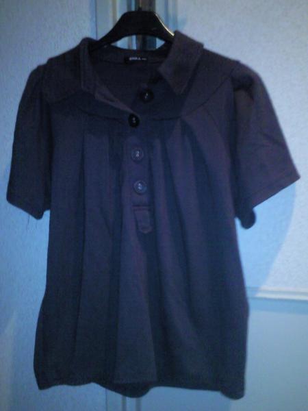 tee shirt marron 