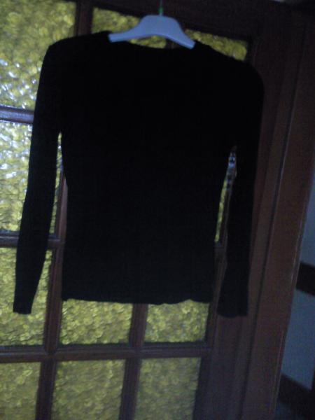 sous pull noir taille S