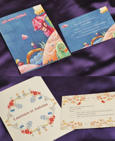 Faire part mariage unique, 5 styles uniques  consid&eacute;rer 